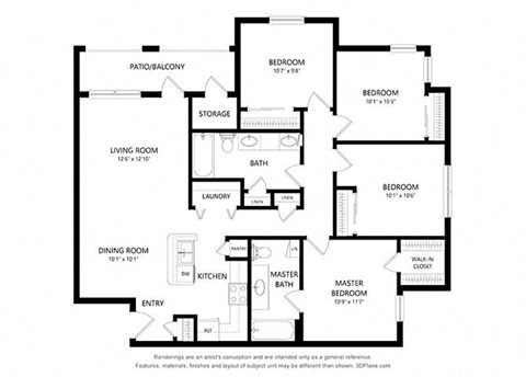Franklin Park_4 Bedroom Floor Plan